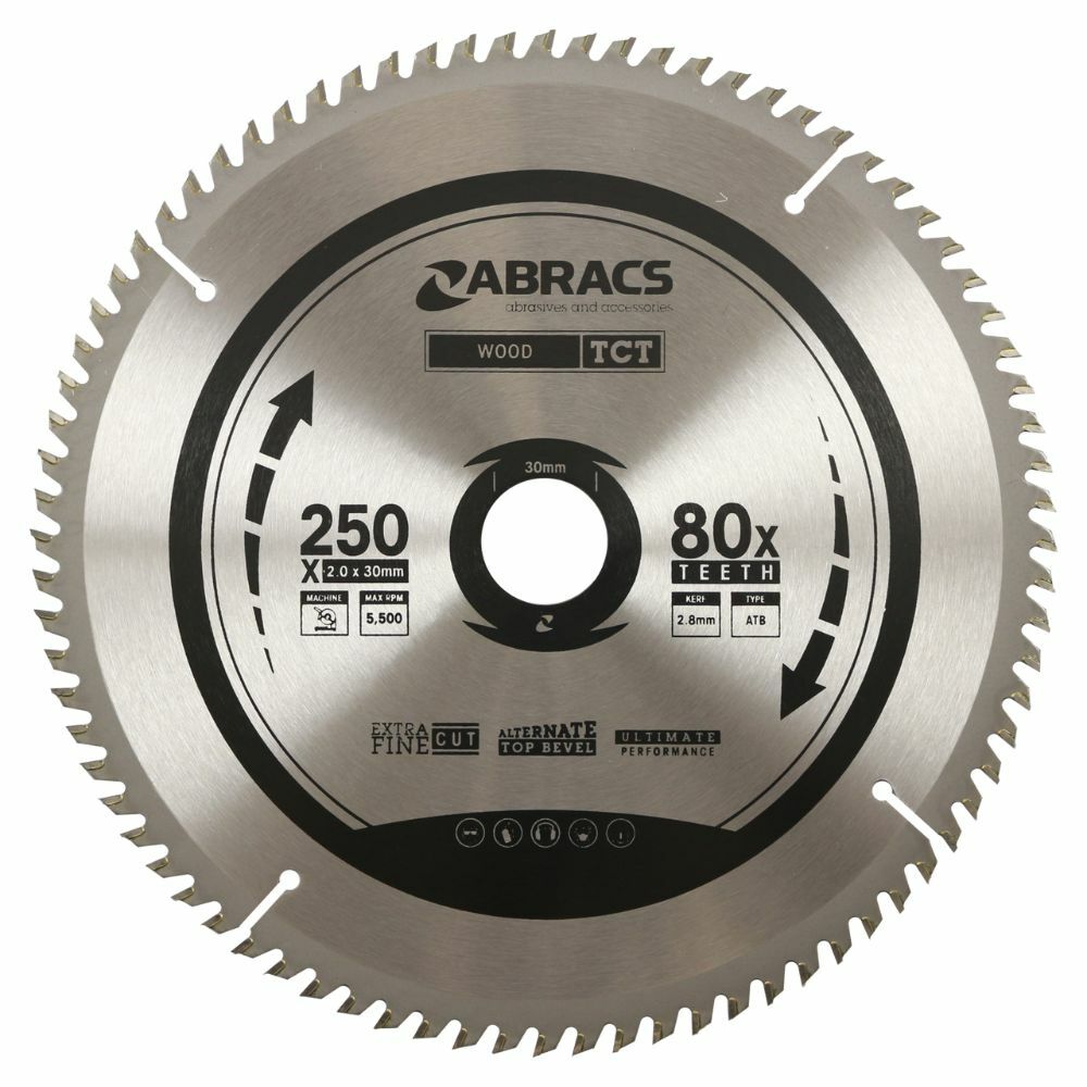 Abracs 250mm Saw Blades